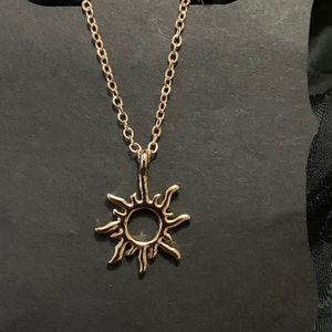 Sun necklace